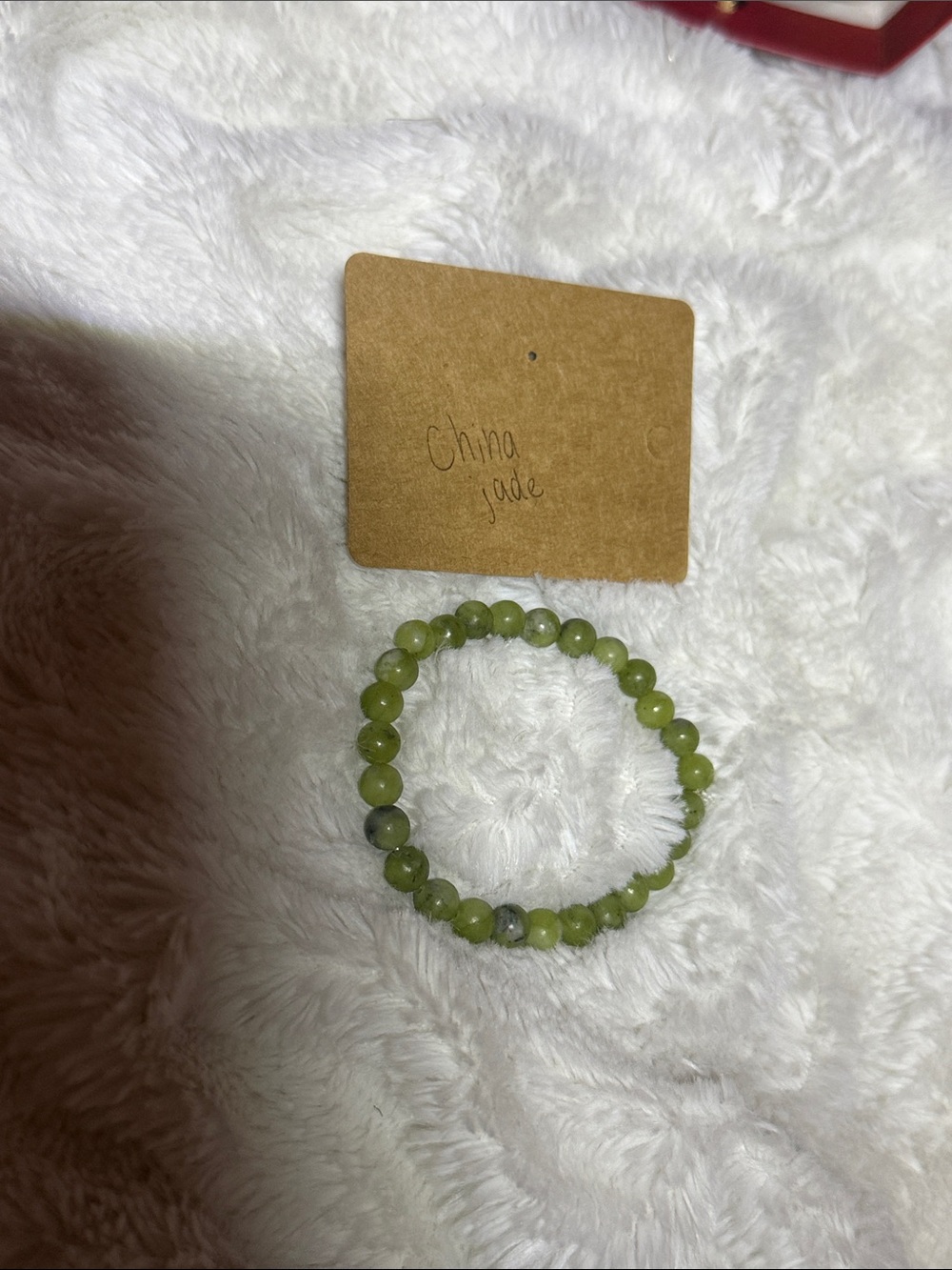China Jade natural bohemian beaded bracelet jewlrey